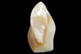 Brown Calcite Flame #74640-1
